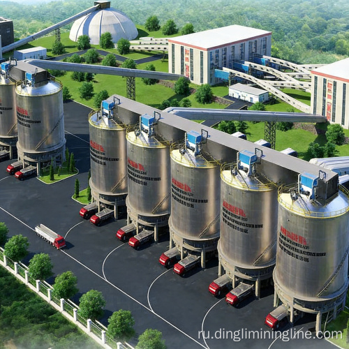 Линия по производству экологически чистого каменного заполнителя производительностью 3000 тонн в час